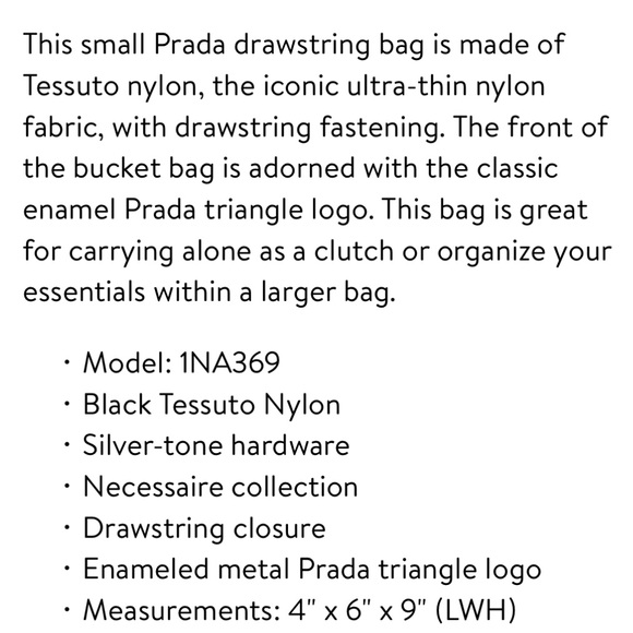 NWT authentic Prada nylon bag - Picture 12 of 12